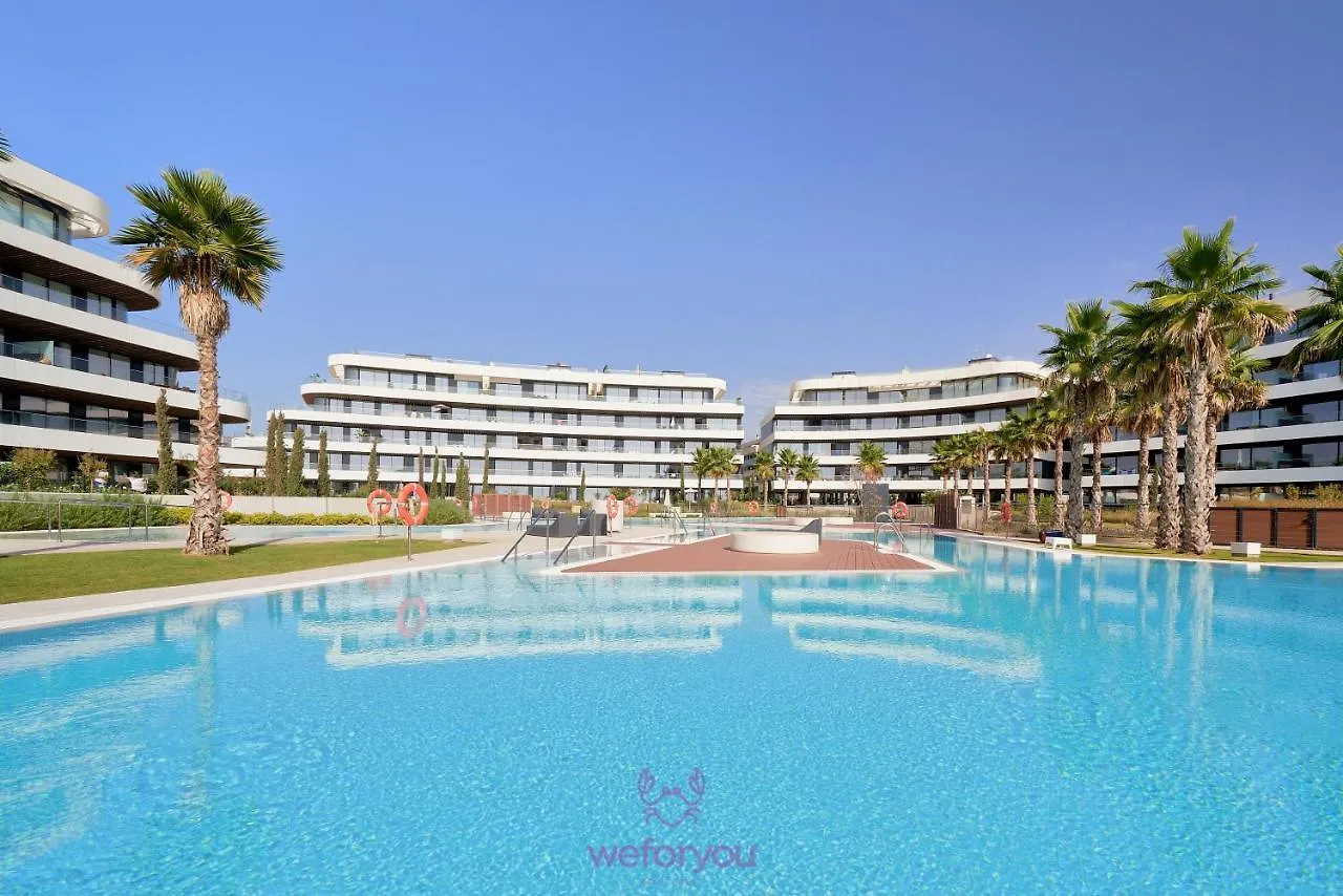 公寓 Weforyou Las Nereidas De Los Alamos 3 Bedrooms And Parking 托雷莫利诺斯