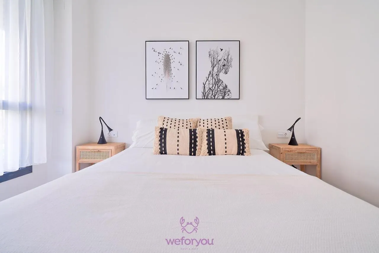 Weforyou Las Nereidas De Los Alamos 3 Bedrooms And Parking 托雷莫利诺斯 公寓